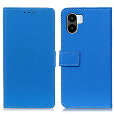 Coque Portefeuille Livre Cuir Etui Clapet M08L pour Xiaomi Redmi A2 Bleu