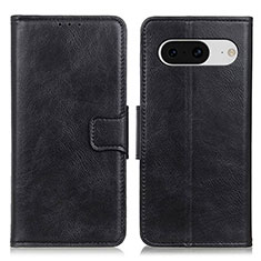 Coque Portefeuille Livre Cuir Etui Clapet M09L pour Google Pixel 8 5G Noir