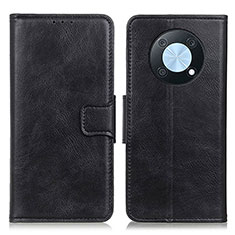 Coque Portefeuille Livre Cuir Etui Clapet M09L pour Huawei Enjoy 50 Pro Noir