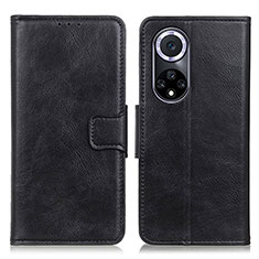 Coque Portefeuille Livre Cuir Etui Clapet M09L pour Huawei Honor 50 5G Noir