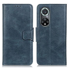 Coque Portefeuille Livre Cuir Etui Clapet M09L pour Huawei Nova 9 Pro Bleu