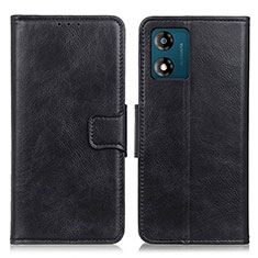 Coque Portefeuille Livre Cuir Etui Clapet M09L pour Motorola Moto E13 Noir