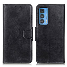 Coque Portefeuille Livre Cuir Etui Clapet M09L pour Motorola Moto Edge 20 Pro 5G Noir