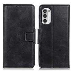 Coque Portefeuille Livre Cuir Etui Clapet M09L pour Motorola Moto Edge (2022) 5G Noir