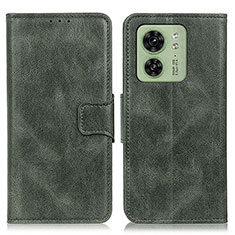 Coque Portefeuille Livre Cuir Etui Clapet M09L pour Motorola Moto Edge (2023) 5G Vert