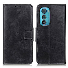 Coque Portefeuille Livre Cuir Etui Clapet M09L pour Motorola Moto Edge 30 5G Noir