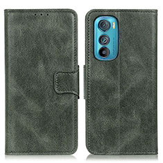 Coque Portefeuille Livre Cuir Etui Clapet M09L pour Motorola Moto Edge 30 5G Vert