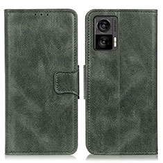 Coque Portefeuille Livre Cuir Etui Clapet M09L pour Motorola Moto Edge 30 Lite 5G Vert