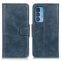 Coque Portefeuille Livre Cuir Etui Clapet M09L pour Motorola Moto Edge S Pro 5G Bleu