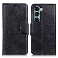 Coque Portefeuille Livre Cuir Etui Clapet M09L pour Motorola Moto Edge S30 5G Noir