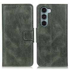 Coque Portefeuille Livre Cuir Etui Clapet M09L pour Motorola Moto Edge S30 5G Vert