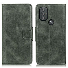 Coque Portefeuille Livre Cuir Etui Clapet M09L pour Motorola Moto G Play Gen 2 Vert