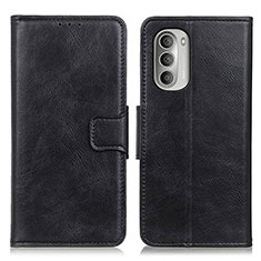 Coque Portefeuille Livre Cuir Etui Clapet M09L pour Motorola Moto G Stylus (2022) 4G Noir