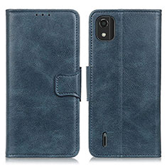 Coque Portefeuille Livre Cuir Etui Clapet M09L pour Nokia C2 2nd Edition Bleu