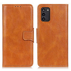 Coque Portefeuille Livre Cuir Etui Clapet M09L pour Nokia G100 Marron