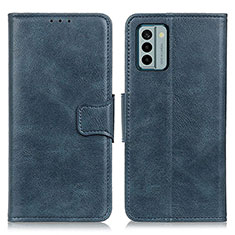 Coque Portefeuille Livre Cuir Etui Clapet M09L pour Nokia G22 Bleu