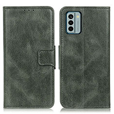 Coque Portefeuille Livre Cuir Etui Clapet M09L pour Nokia G22 Vert