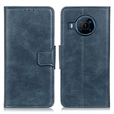 Coque Portefeuille Livre Cuir Etui Clapet M09L pour Nokia X100 5G Bleu