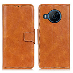 Coque Portefeuille Livre Cuir Etui Clapet M09L pour Nokia X100 5G Marron