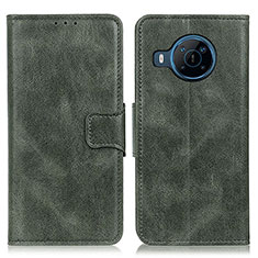 Coque Portefeuille Livre Cuir Etui Clapet M09L pour Nokia X100 5G Vert