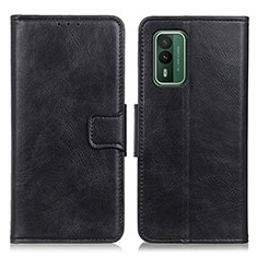 Coque Portefeuille Livre Cuir Etui Clapet M09L pour Nokia XR21 Noir