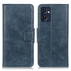 Coque Portefeuille Livre Cuir Etui Clapet M09L pour OnePlus Nord CE 2 5G Bleu