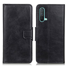 Coque Portefeuille Livre Cuir Etui Clapet M09L pour OnePlus Nord CE 5G Noir