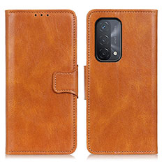 Coque Portefeuille Livre Cuir Etui Clapet M09L pour Oppo A93 5G Marron