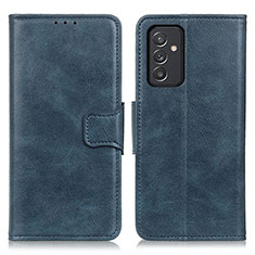 Coque Portefeuille Livre Cuir Etui Clapet M09L pour Samsung Galaxy A24 4G Bleu