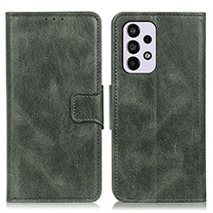 Coque Portefeuille Livre Cuir Etui Clapet M09L pour Samsung Galaxy A33 5G Vert