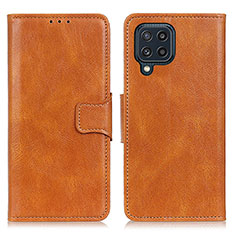 Coque Portefeuille Livre Cuir Etui Clapet M09L pour Samsung Galaxy M32 4G Marron