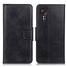 Coque Portefeuille Livre Cuir Etui Clapet M09L pour Samsung Galaxy XCover 5 SM-G525F Noir