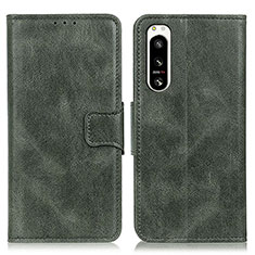 Coque Portefeuille Livre Cuir Etui Clapet M09L pour Sony Xperia 5 IV Vert