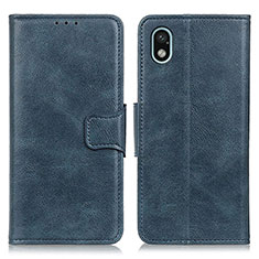 Coque Portefeuille Livre Cuir Etui Clapet M09L pour Sony Xperia Ace III Bleu