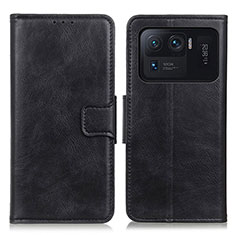 Coque Portefeuille Livre Cuir Etui Clapet M09L pour Xiaomi Mi 11 Ultra 5G Noir