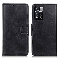 Coque Portefeuille Livre Cuir Etui Clapet M09L pour Xiaomi Mi 11i 5G (2022) Noir