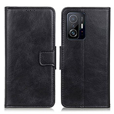 Coque Portefeuille Livre Cuir Etui Clapet M09L pour Xiaomi Mi 11T 5G Noir