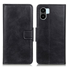 Coque Portefeuille Livre Cuir Etui Clapet M09L pour Xiaomi Poco C51 Noir