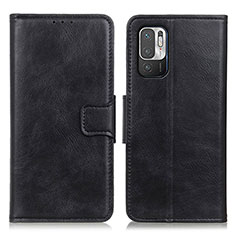 Coque Portefeuille Livre Cuir Etui Clapet M09L pour Xiaomi POCO M3 Pro 5G Noir