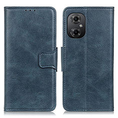 Coque Portefeuille Livre Cuir Etui Clapet M09L pour Xiaomi Poco M4 5G Bleu