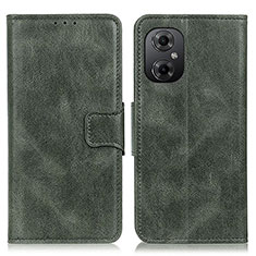 Coque Portefeuille Livre Cuir Etui Clapet M09L pour Xiaomi Poco M4 5G Vert