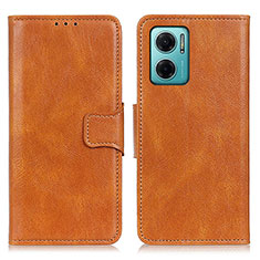 Coque Portefeuille Livre Cuir Etui Clapet M09L pour Xiaomi Redmi 11 Prime 5G Marron