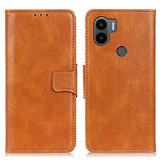 Coque Portefeuille Livre Cuir Etui Clapet M09L pour Xiaomi Redmi A1 Plus Marron