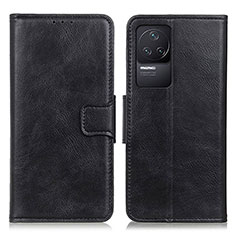 Coque Portefeuille Livre Cuir Etui Clapet M09L pour Xiaomi Redmi K50 5G Noir