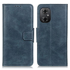 Coque Portefeuille Livre Cuir Etui Clapet M09L pour Xiaomi Redmi Note 11R 5G Bleu