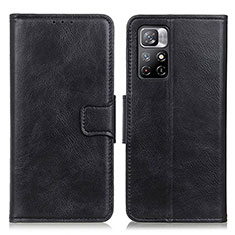 Coque Portefeuille Livre Cuir Etui Clapet M09L pour Xiaomi Redmi Note 11S 5G Noir