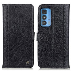 Coque Portefeuille Livre Cuir Etui Clapet M10L pour Motorola Moto Edge S Pro 5G Noir