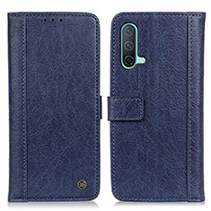 Coque Portefeuille Livre Cuir Etui Clapet M10L pour OnePlus Nord CE 5G Bleu