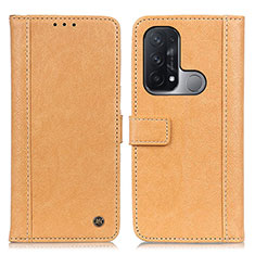 Coque Portefeuille Livre Cuir Etui Clapet M10L pour Oppo Reno5 A Kaki