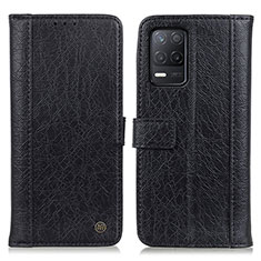 Coque Portefeuille Livre Cuir Etui Clapet M10L pour Realme 8 5G Noir